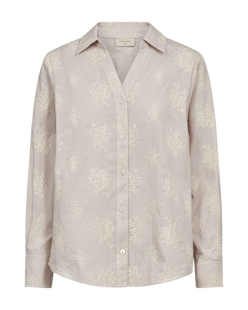 Freequent Blouse Lela Wit - OAK Fashion Noordwolde