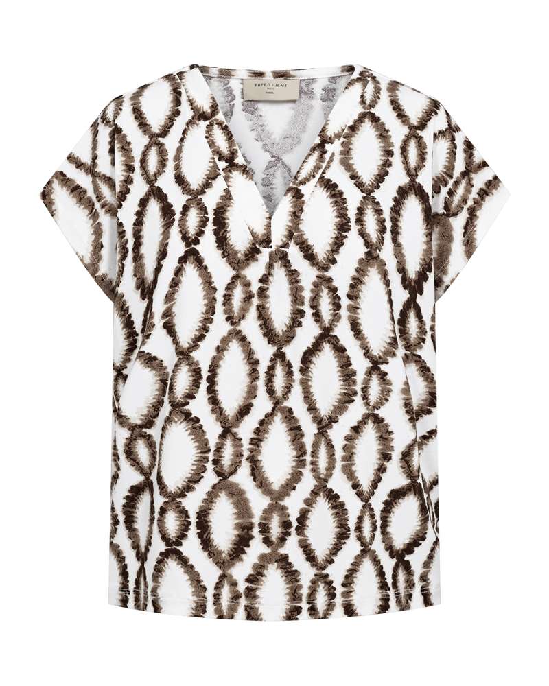 Freequent Top Loi Bruin - OAK Fashion Noordwolde