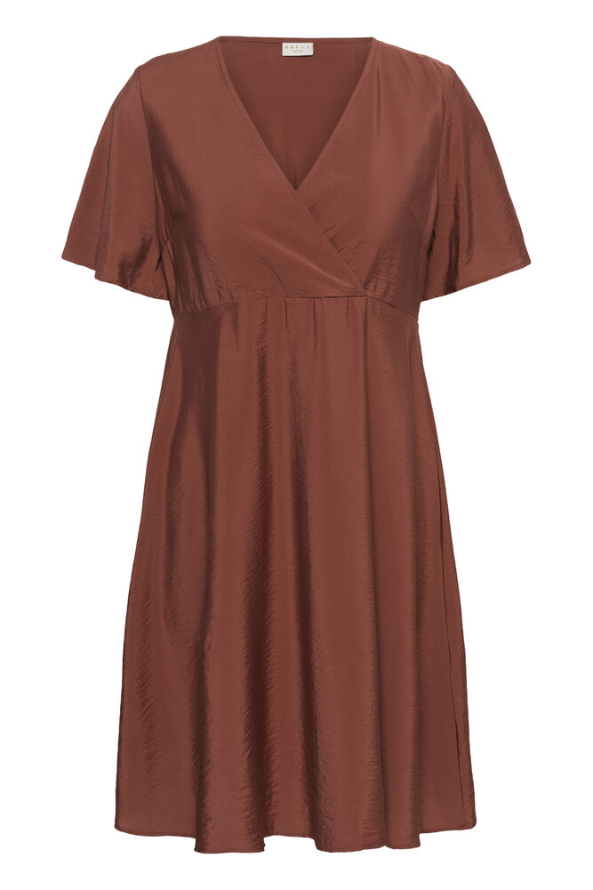 Kaffe Curve Jurk Neela Henna - OAK Fashion Noordwolde