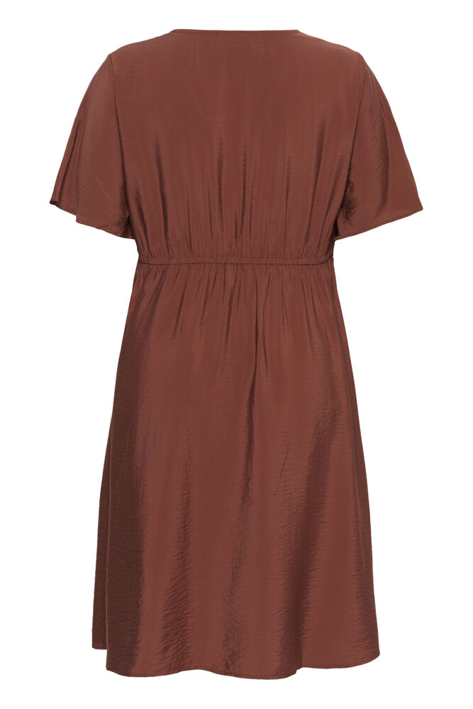 Kaffe Curve Jurk Neela Henna - OAK Fashion Noordwolde