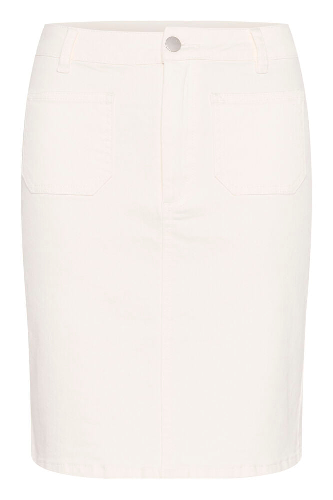 Kaffe Skirt Karla Chalk - OAK Fashion Noordwolde