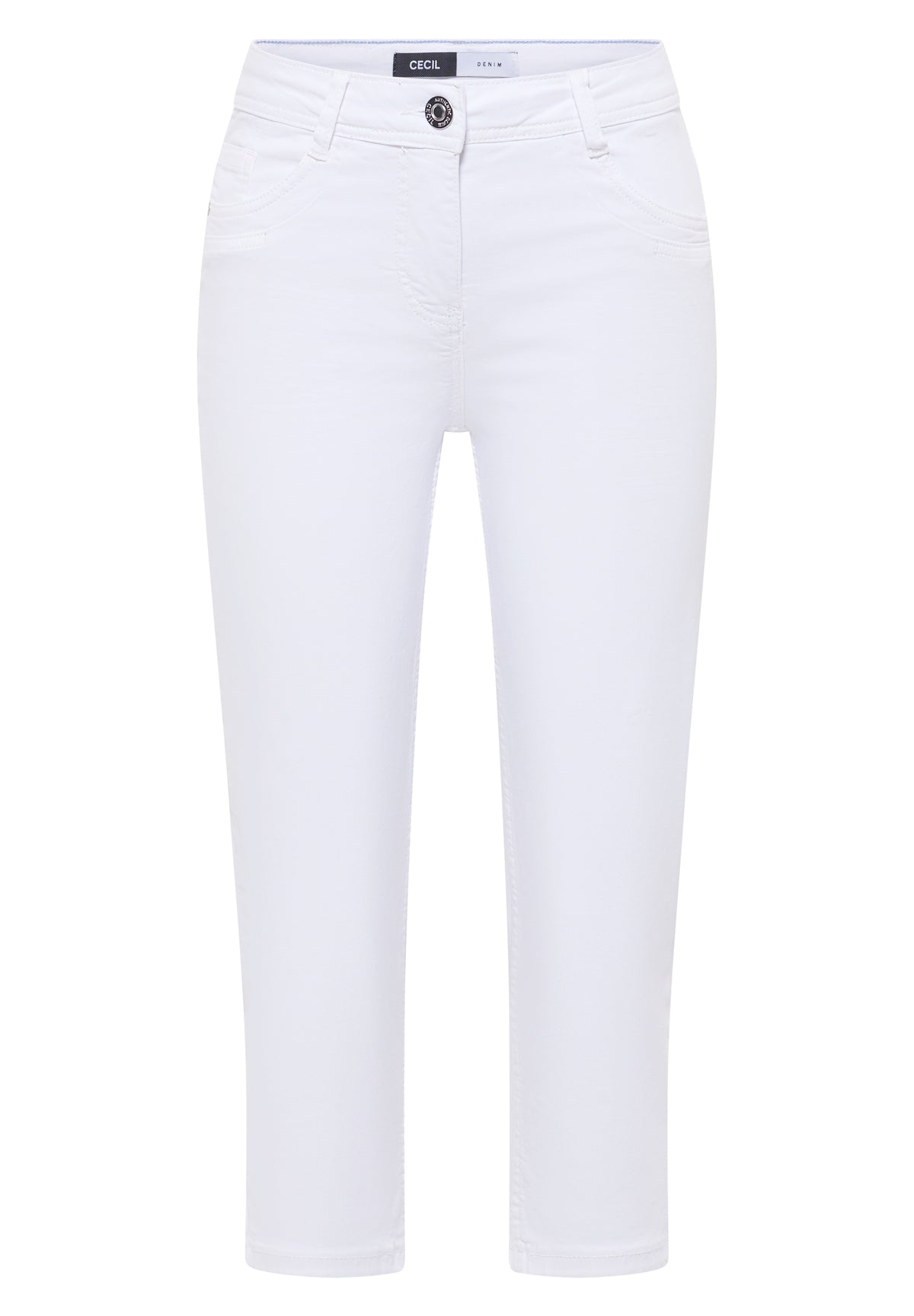 Cecil Jeans Toronto White Wit - OAK Fashion Noordwolde