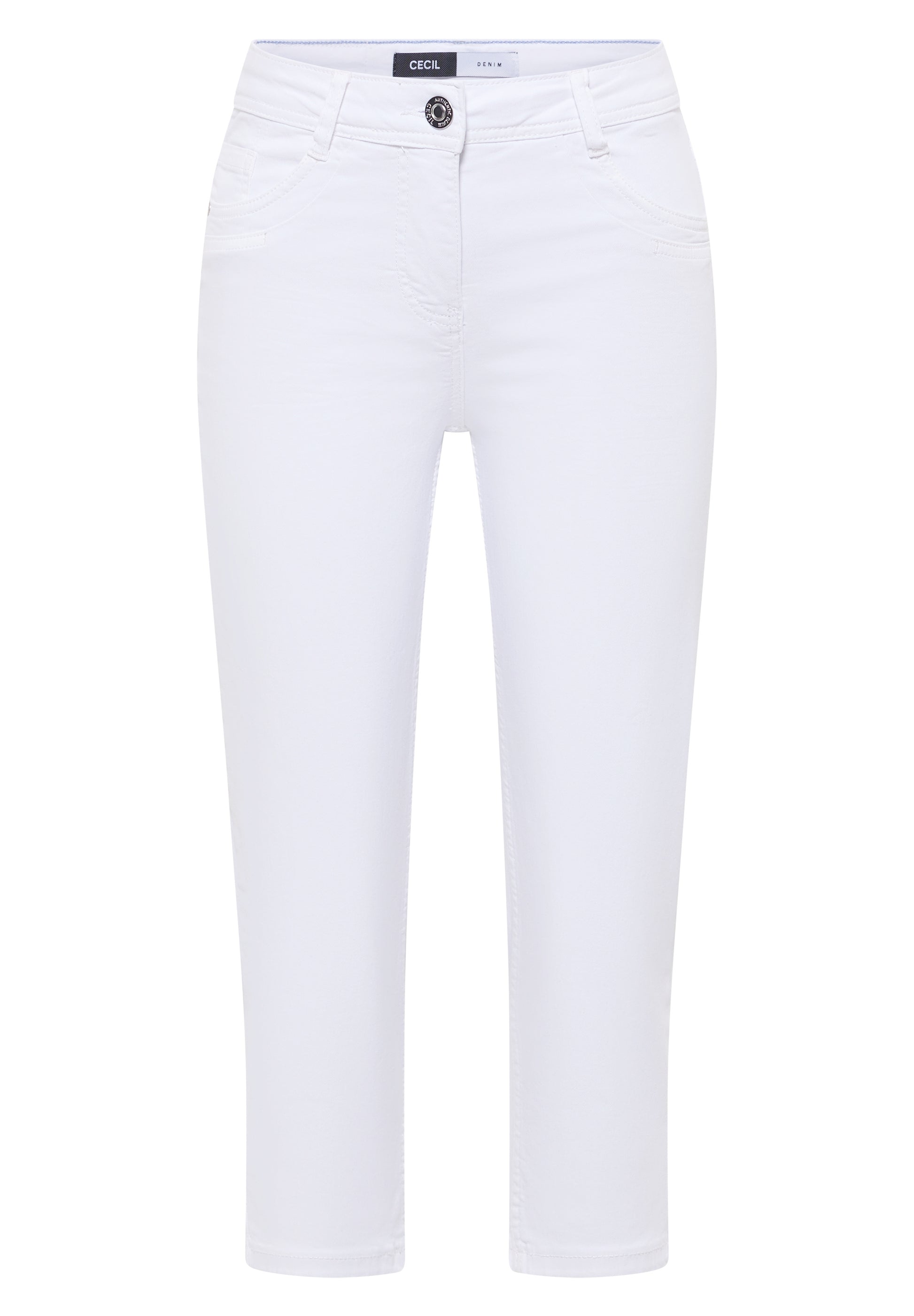 Cecil Jeans Toronto White Wit - OAK Fashion Noordwolde