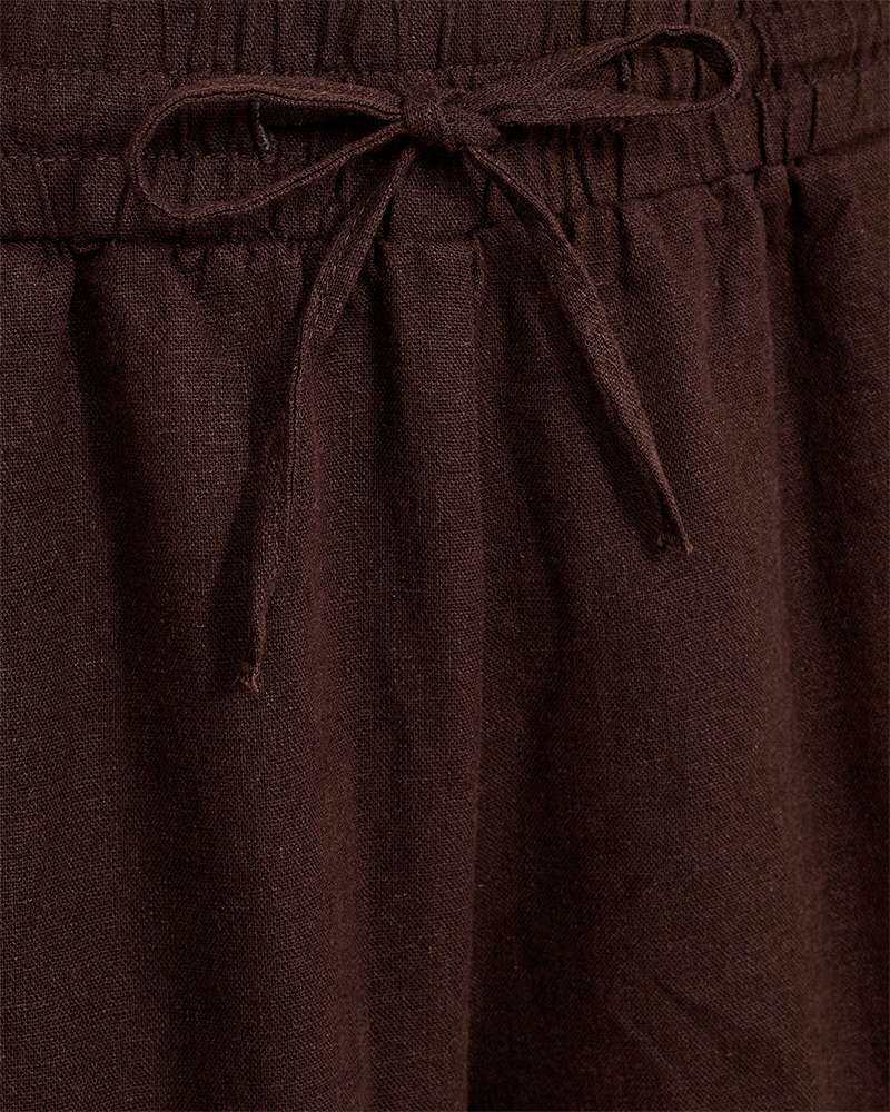 Freequent Short Lava Bruin - OAK Fashion Noordwolde