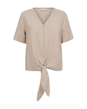 Freequent Top Lava Bruin - OAK Fashion Noordwolde