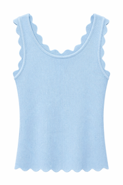 Oak Singlet met Schulprand Denim - OAK Fashion Noordwolde