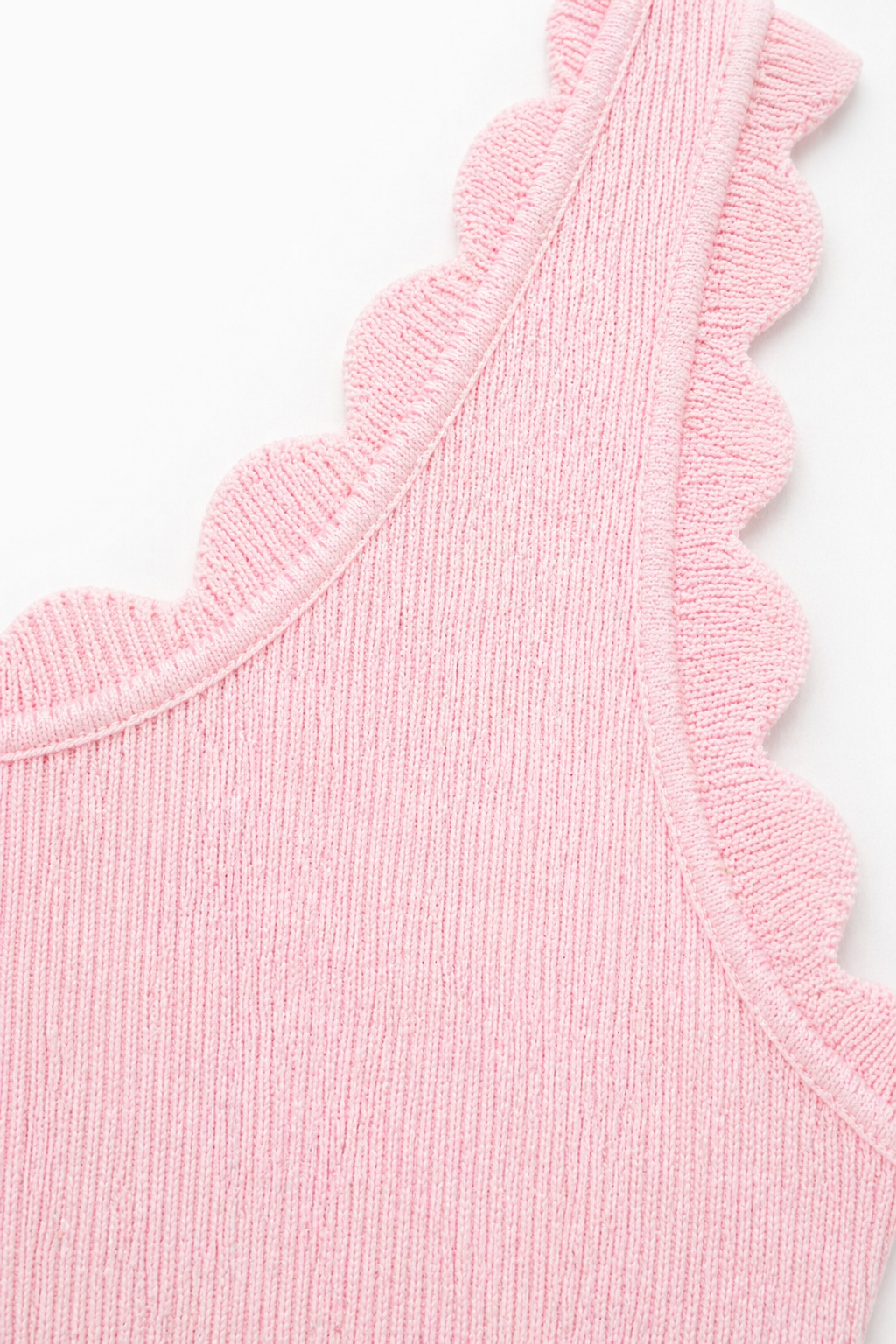 Oak Singlet met Schulprand Roze - OAK Fashion Noordwolde