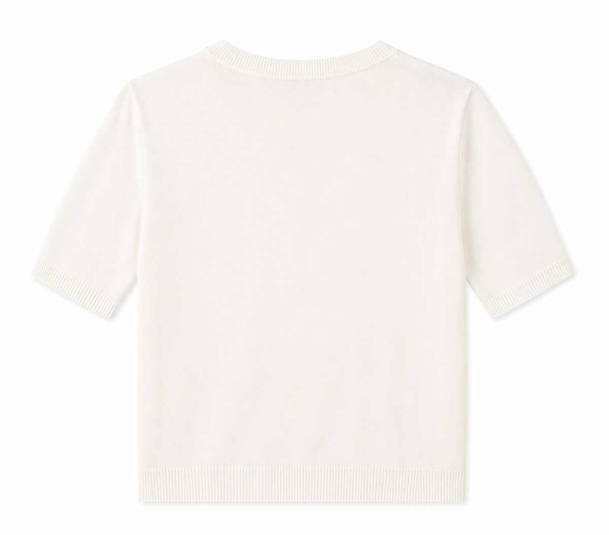 Oak Top met Hartjes Wit - OAK Fashion Noordwolde
