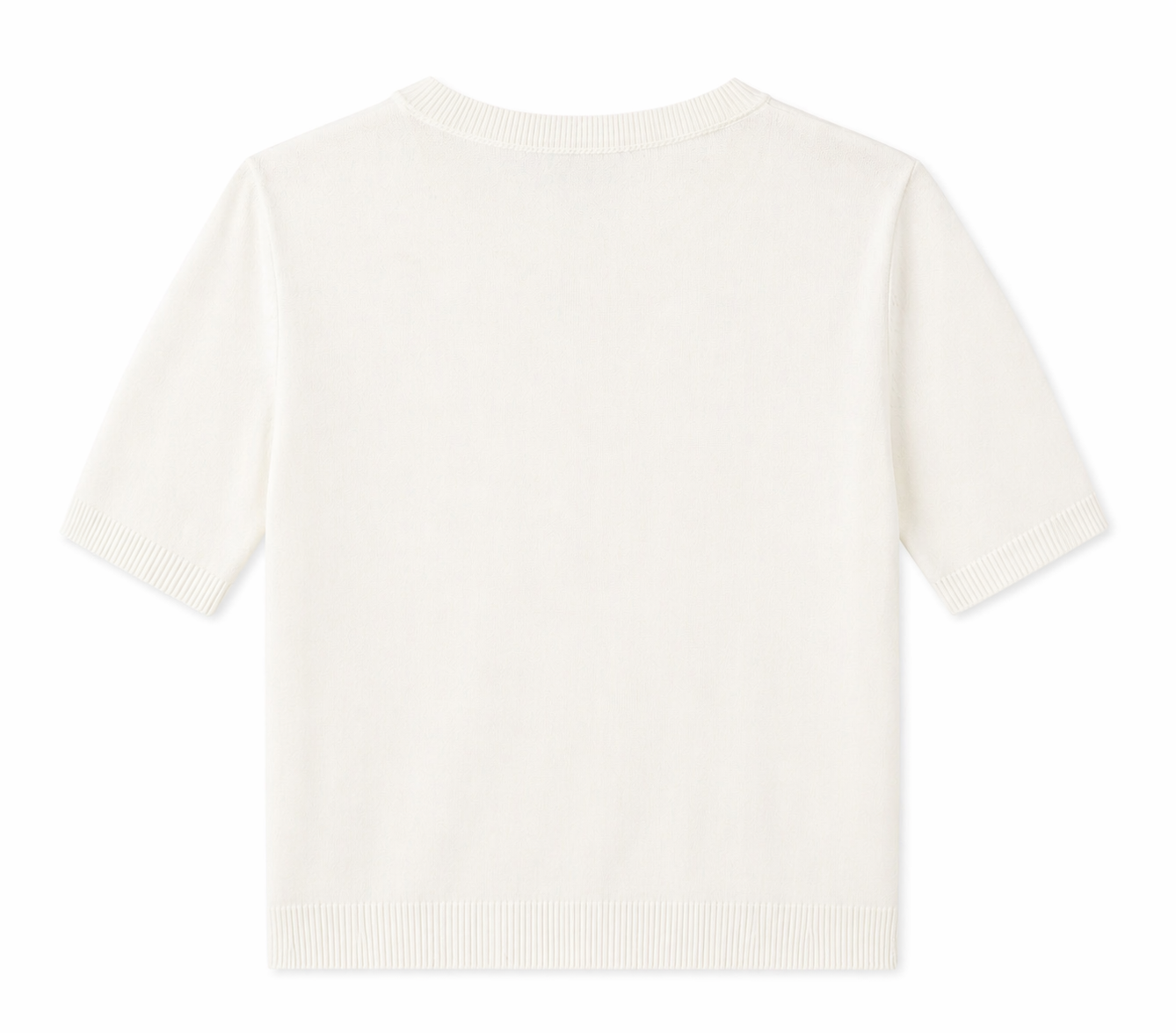 Oak Top met Hartjes Wit - OAK Fashion Noordwolde