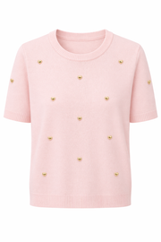 Oak Top met Hartjes Roze - OAK Fashion Noordwolde