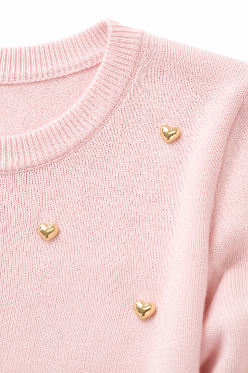 Oak Top met Hartjes Roze - OAK Fashion Noordwolde
