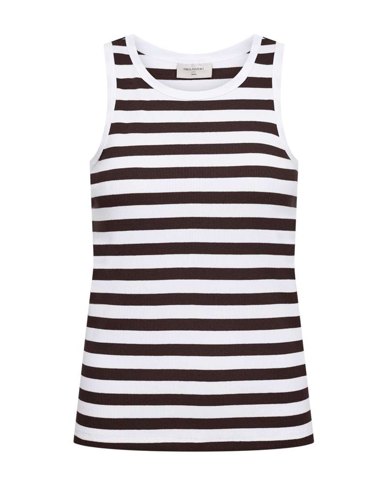 Freequent Singlet Effy Bruin - OAK Fashion Noordwolde