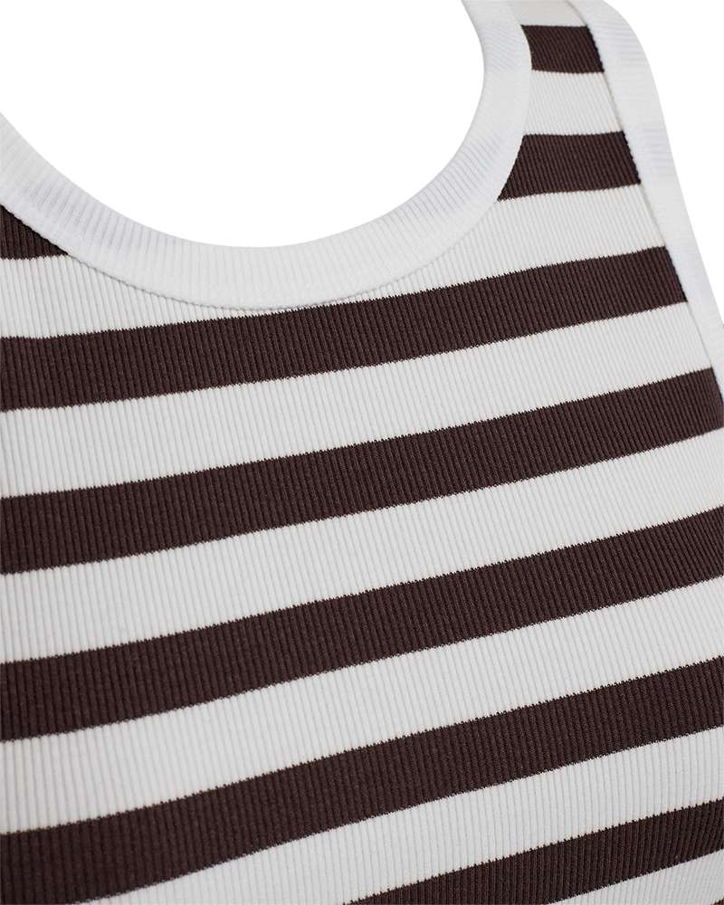 Freequent Singlet Effy Bruin - OAK Fashion Noordwolde