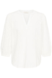 Kaffe Blouse Bea Chalk - OAK Fashion Noordwolde
