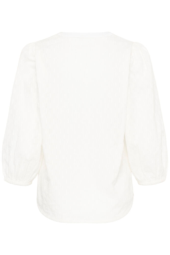 Kaffe Blouse Bea Chalk - OAK Fashion Noordwolde