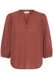 Kaffe Blouse Bea Henna - OAK Fashion Noordwolde