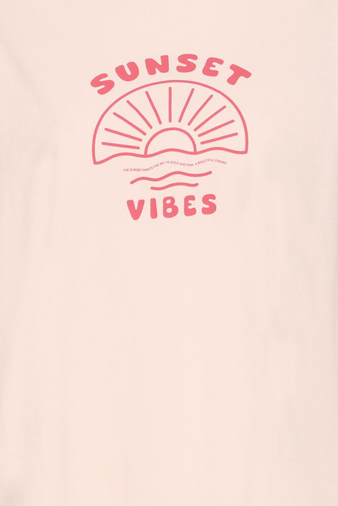 Fransa T-shirt Zelda SUNSET - LOTUS - OAK Fashion Noordwolde