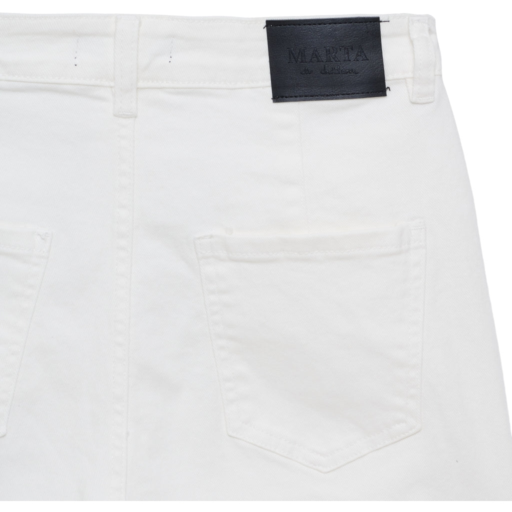 Marta du Chateau Jeans Miltus Wit - OAK Fashion Noordwolde