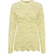 Marta du Chateau Kanten Top Milley Geel - OAK Fashion Noordwolde