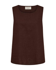 Freequent Top Lava Bruin - OAK Fashion Noordwolde