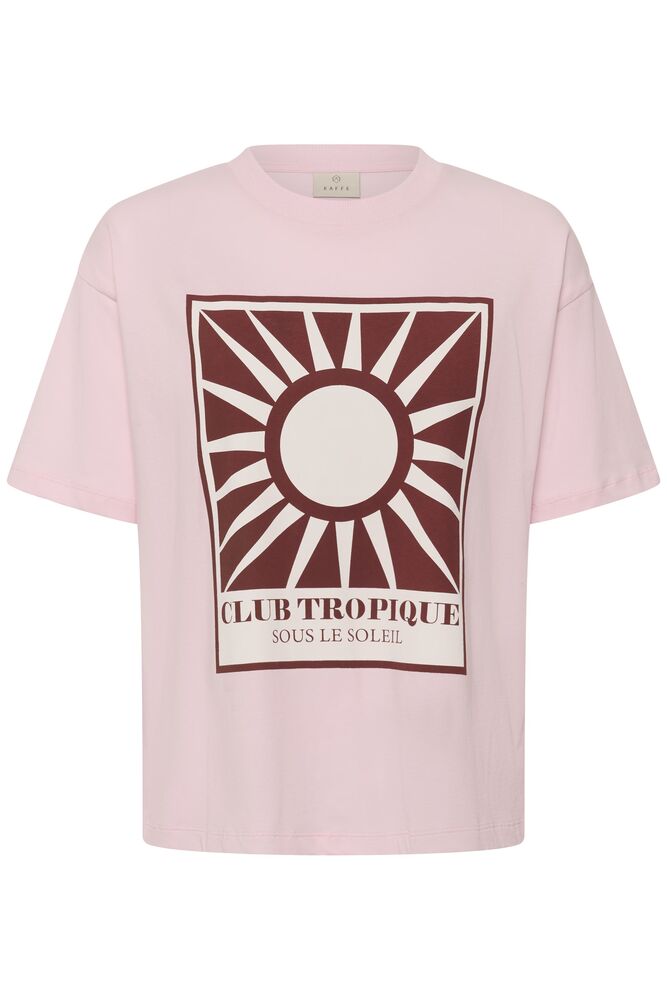 Kaffe Curve T-Shirt Kelia Ballerina - OAK Fashion Noordwolde