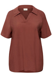 Kaffe Curve Blouse Emilia Henna - OAK Fashion Noordwolde
