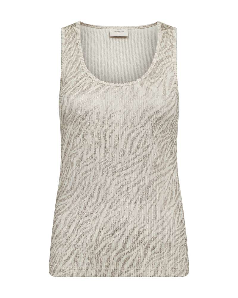 Freequent Top Matter Cream - OAK Fashion Noordwolde