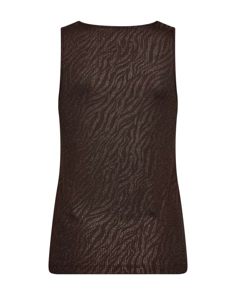 Freequent Top Matter Bruin - OAK Fashion Noordwolde