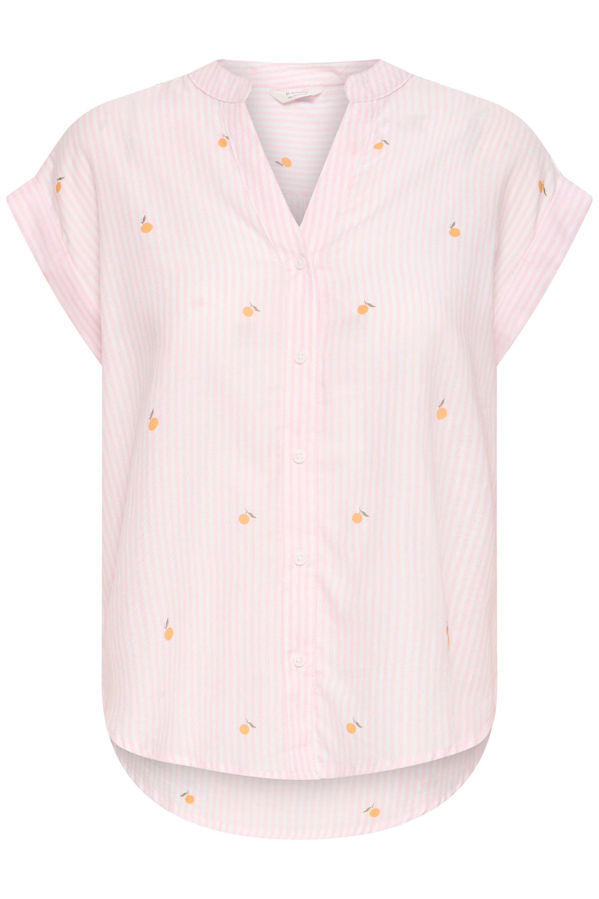 B. Young Blouse Isilas PINK STRIPE PEACH - OAK Fashion Noordwolde