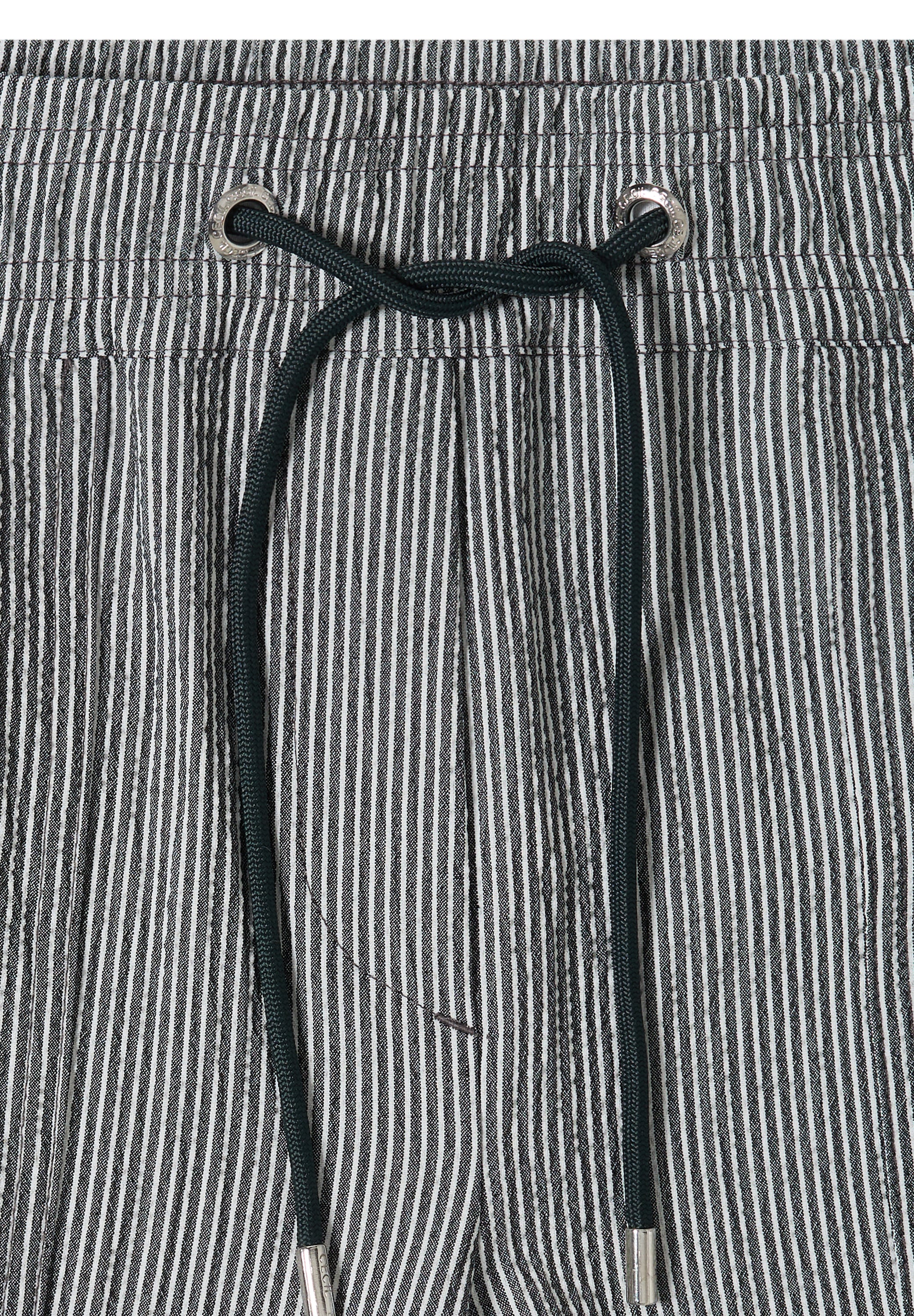 Cecil Pantalon Tracey Stripe Groen - OAK Fashion Noordwolde