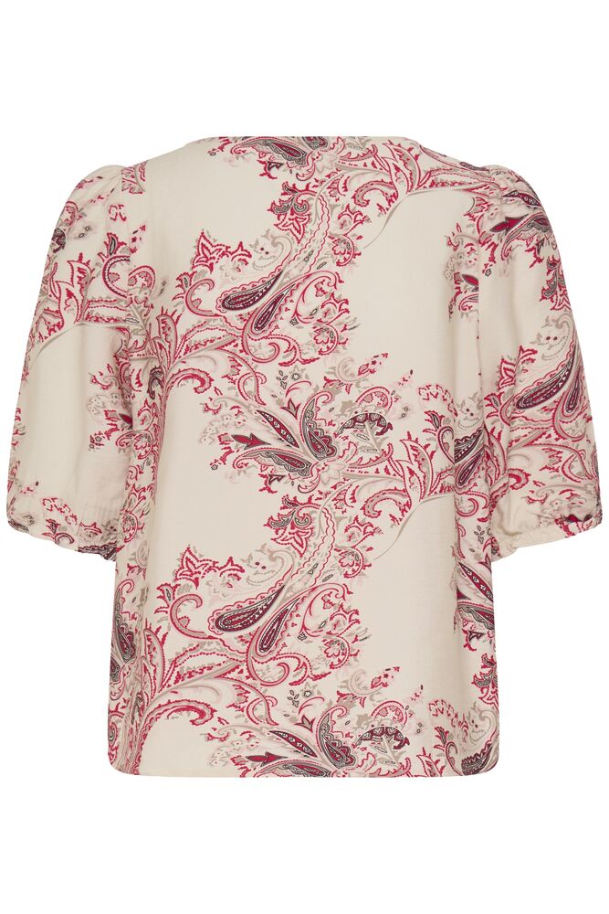 Fransa Top Adara DARA PINK AND RED - OAK Fashion Noordwolde