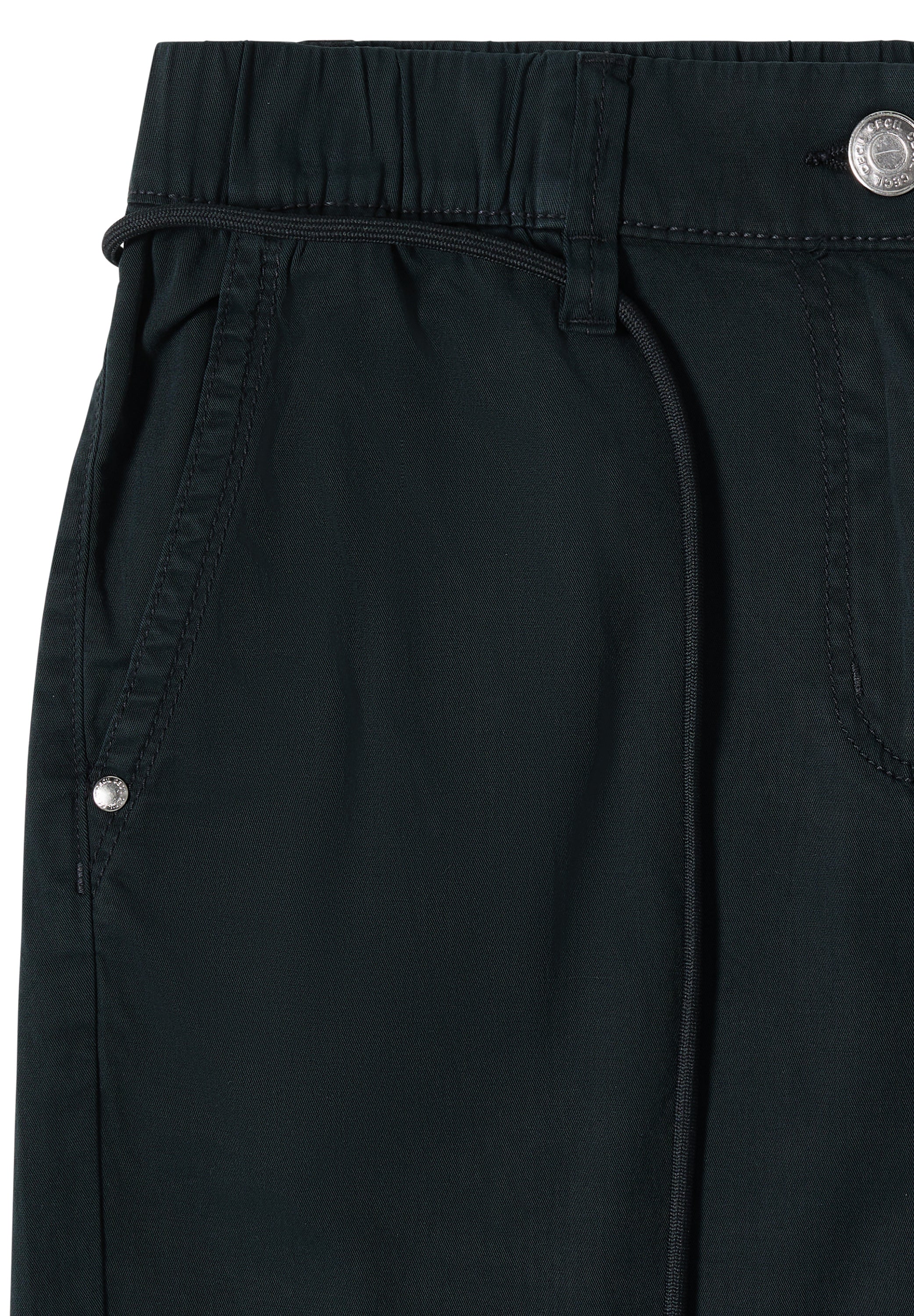 Cecil Short Neele Groen - OAK Fashion Noordwolde