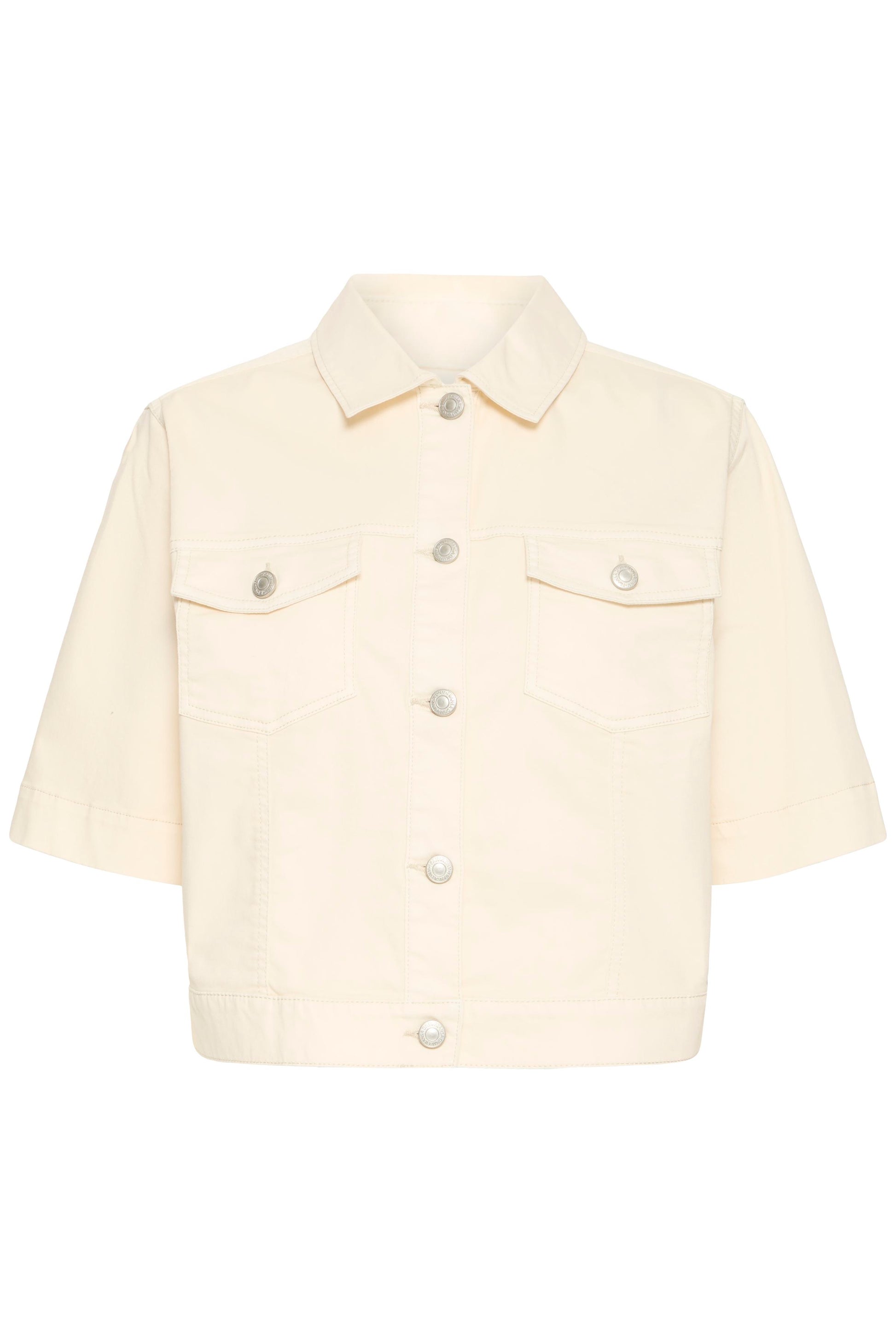 Fransa Jack Twill Whisper White - OAK Fashion Noordwolde