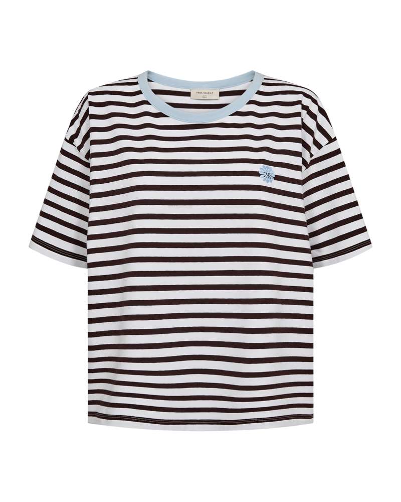 Freequent T-shirt Fenjal Wit - OAK Fashion Noordwolde
