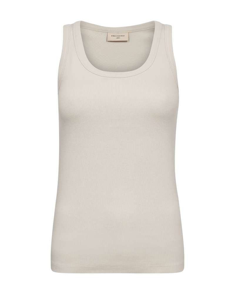 Freequent Singlet Hi ecru - OAK Fashion Noordwolde