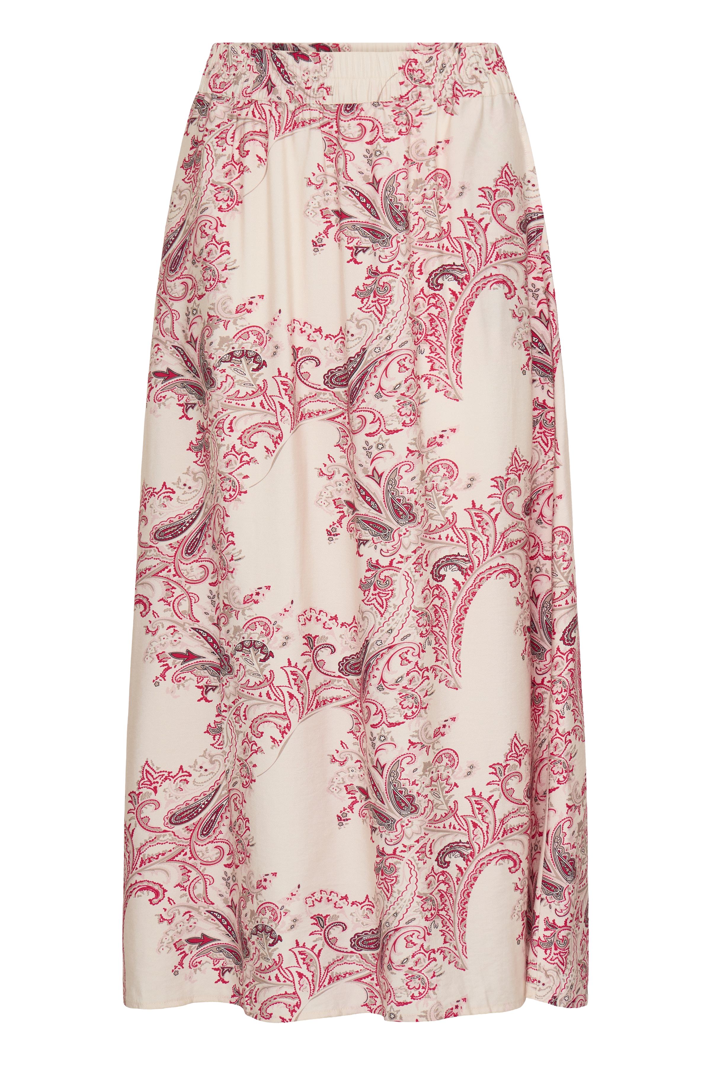 Fransa Rok Adara DARA PINK AND RED - OAK Fashion Noordwolde
