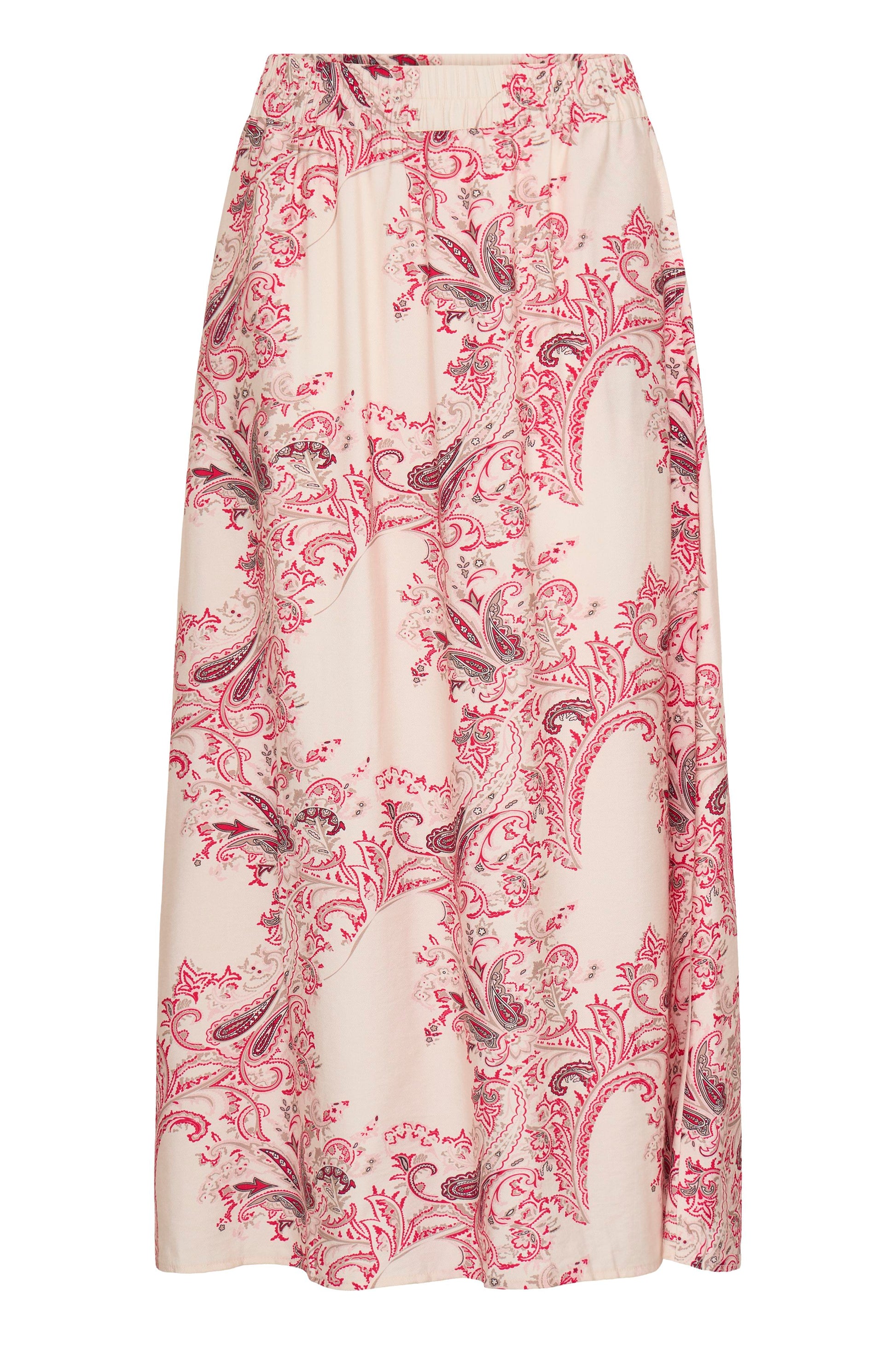 Fransa Rok Adara DARA PINK AND RED - OAK Fashion Noordwolde
