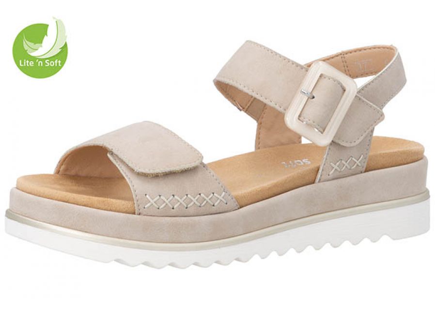 Rieker Sandaal Softina Bruin - OAK Fashion Noordwolde
