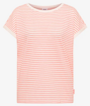Cecil T-shirt Striped Roze - OAK Fashion Noordwolde