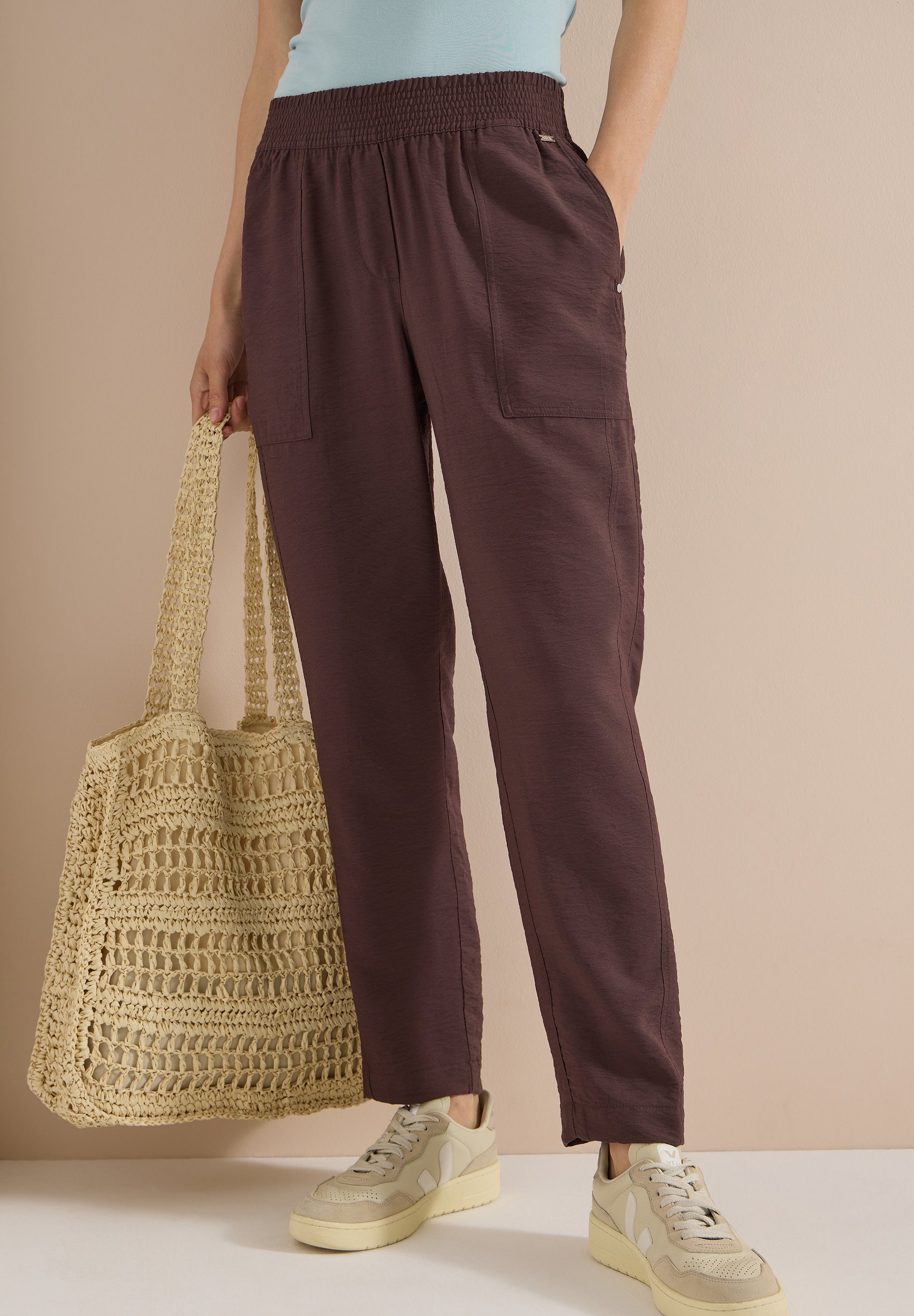 Cecil Pantalon Chelsea Bruin - OAK Fashion Noordwolde
