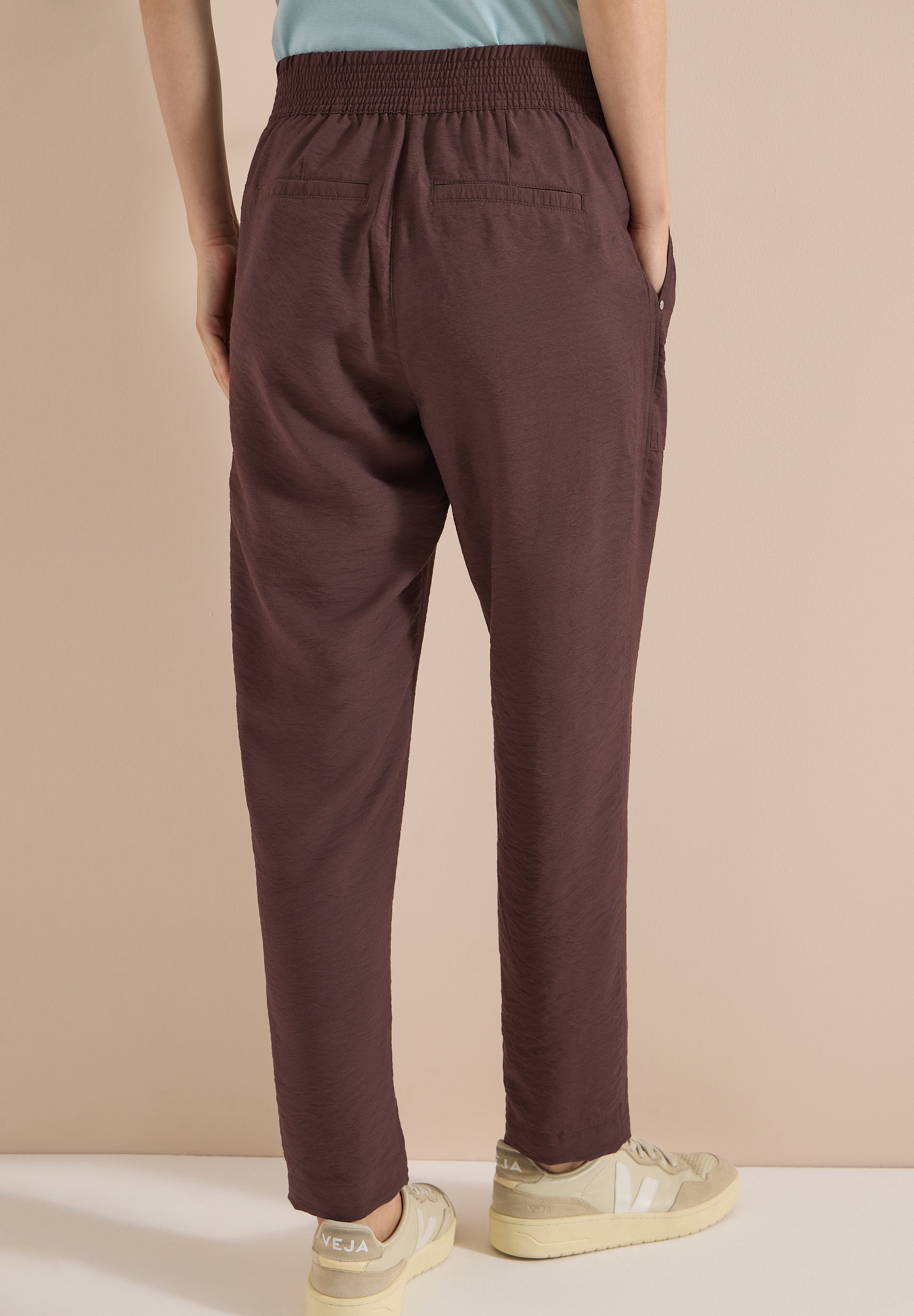 Cecil Pantalon Chelsea Bruin - OAK Fashion Noordwolde