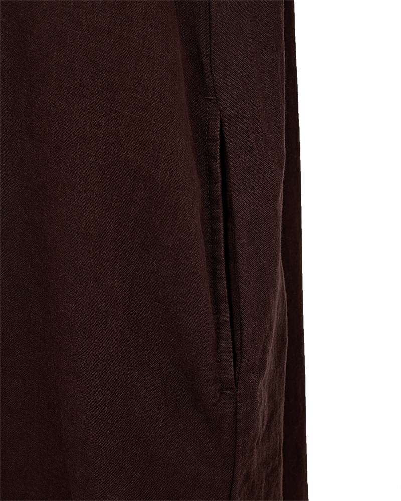 Freequent Jurk Lava Bruin - OAK Fashion Noordwolde