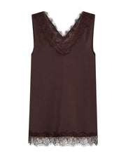 Freequent Singlet Bicco Bruin - OAK Fashion Noordwolde