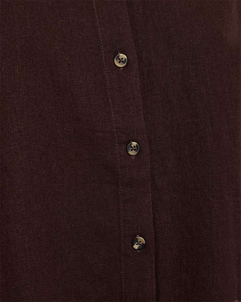 Freequent Blouse Lava Brown - OAK Fashion Noordwolde