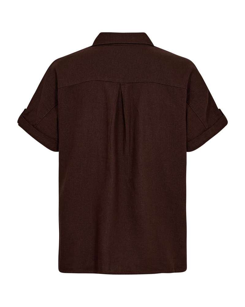 Freequent Blouse Lava Brown - OAK Fashion Noordwolde