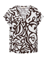 Freequent Top Floi Bruin - OAK Fashion Noordwolde