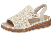 Rieker Sandaal Lorena Bruin - OAK Fashion Noordwolde