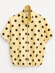 Oak Vestje Dots Geel - OAK Fashion Noordwolde