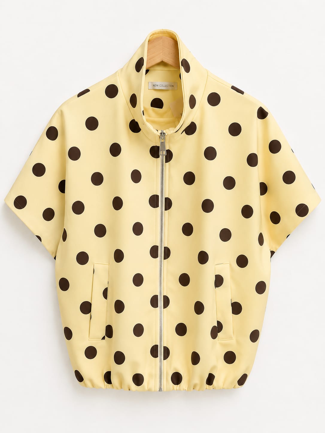 Oak Vestje Dots Geel - OAK Fashion Noordwolde