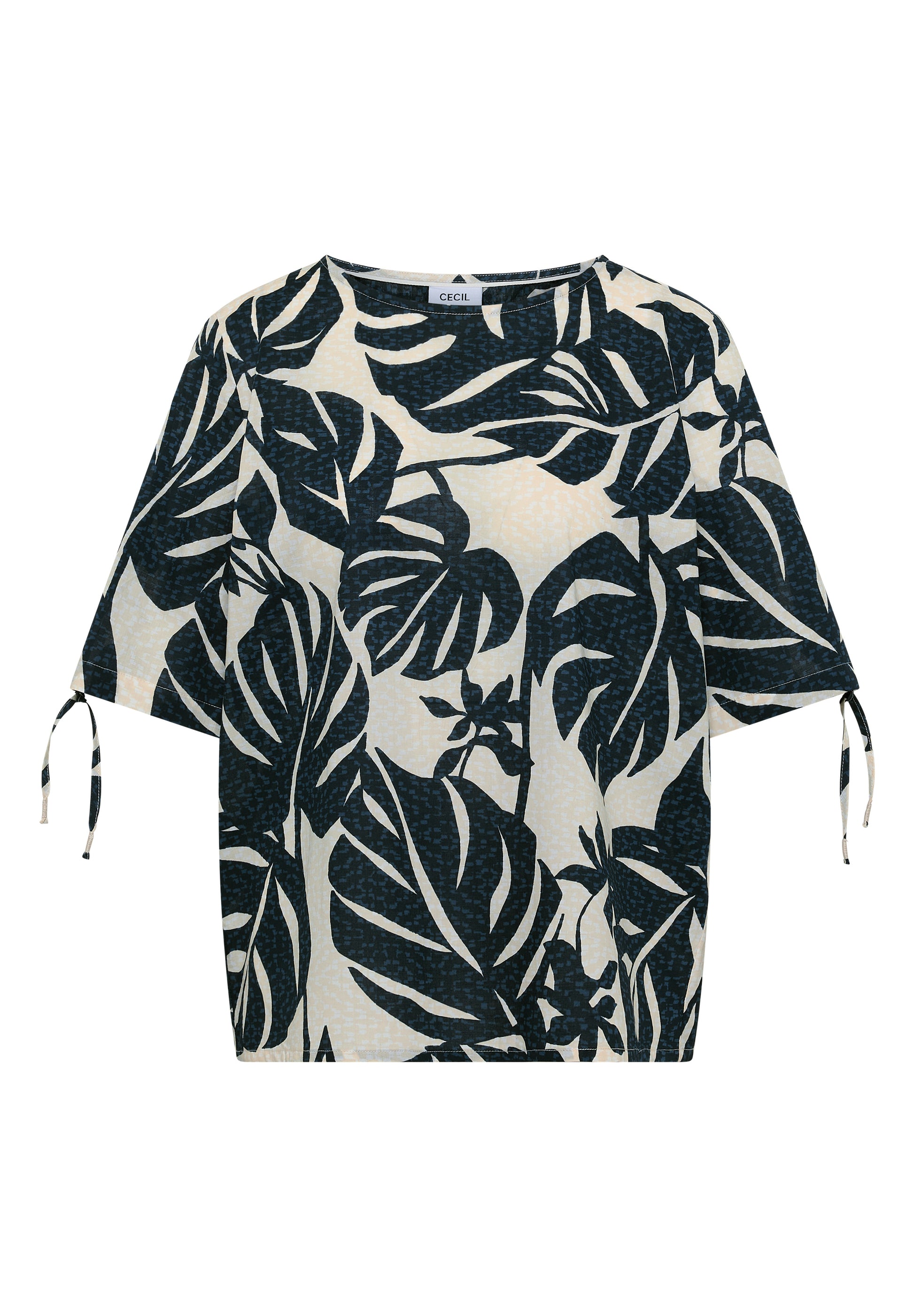 Cecil Top Palms Groen - OAK Fashion Noordwolde